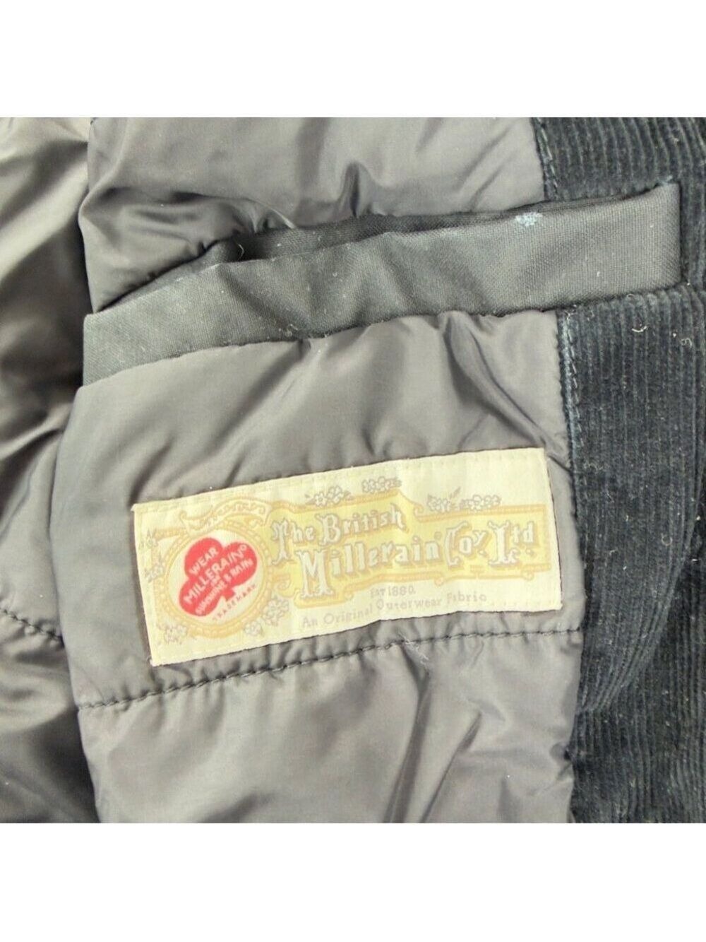 All Saints Men's Size Small Kray Black Parka Made in Turkey British Millerain - Picture 6 of 13
